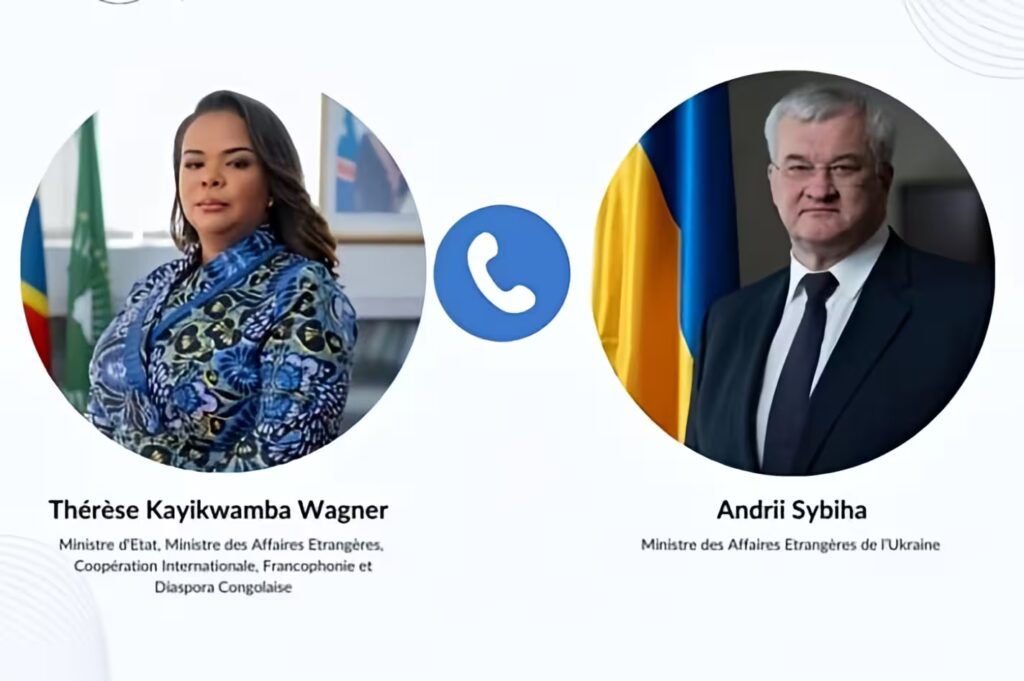 Affaires étrangères : La RDC et l’Ukraine intensifient leur dialogue pour renforcer la coopération diplomatique